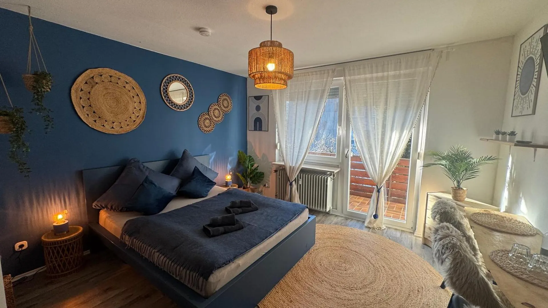 Boho Apartment Zirbe Blue Bad Reichenhall