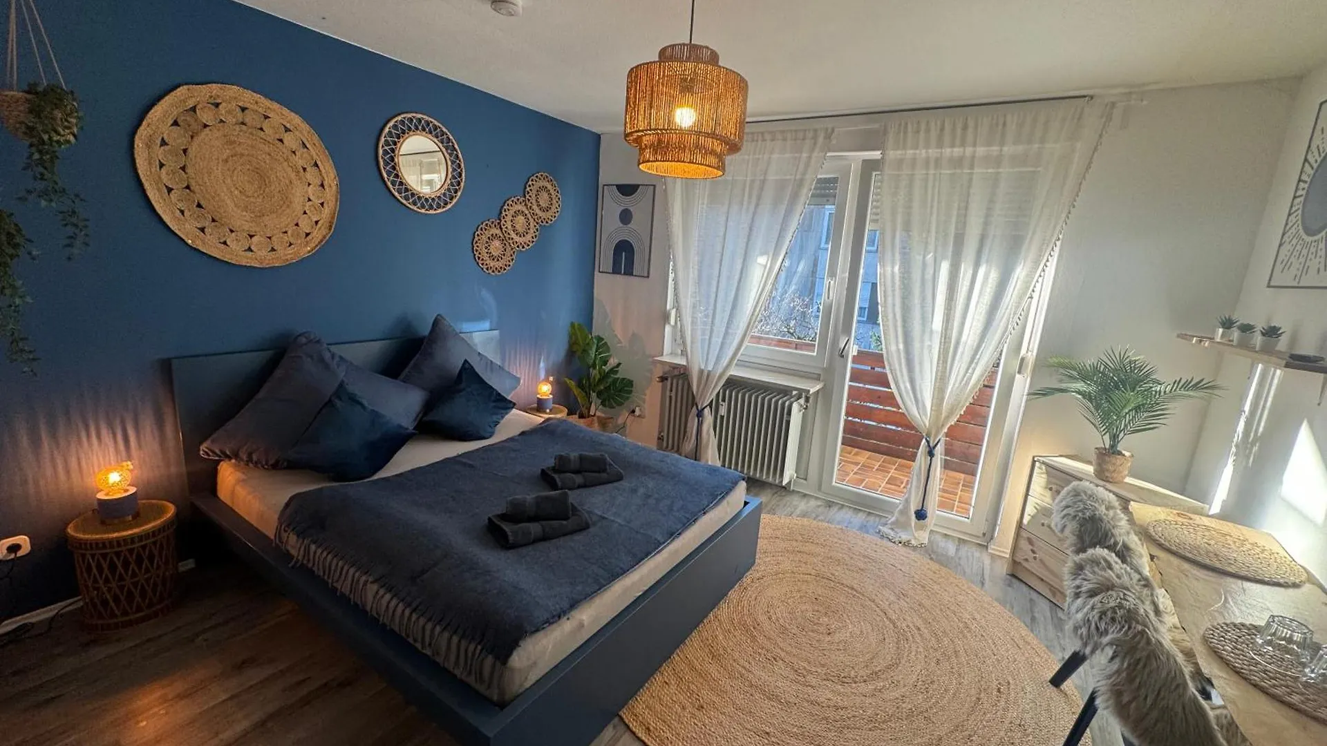 Boho Apartment Zirbe Blue Bad Reichenhall